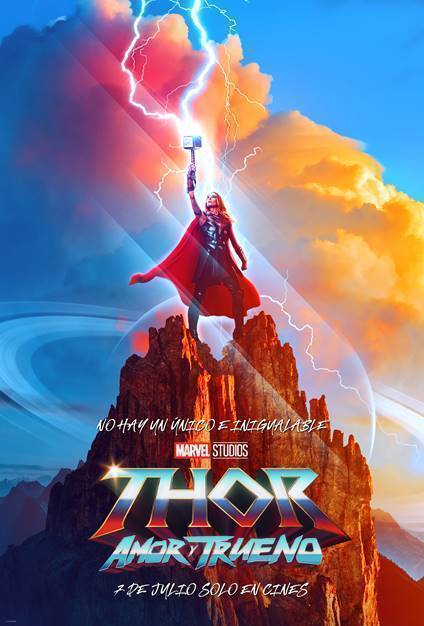 Natalie Portman comparte su primer póster como la poderosa Thor demostrando que "no hay solo un Thor único e inigualable